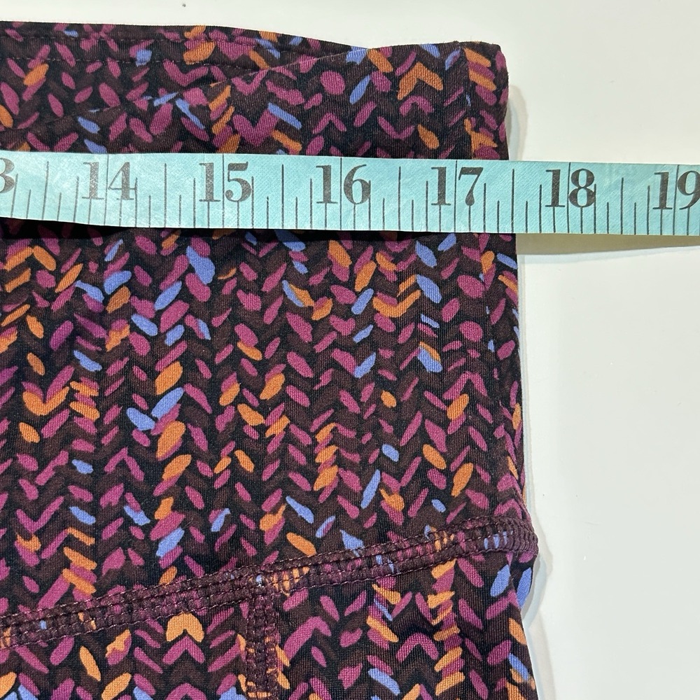 J. Jill Fit Performance High‎ Rise 7/8 Leggings Womens XL Brown Activewear Sport - Picture 7 of 9